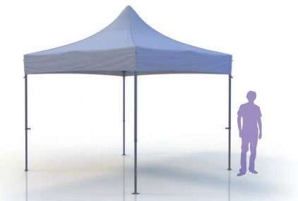 Tente pliante 3x3m