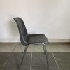 Chaise coque grise