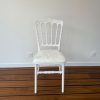 Chaise napoléon blanche