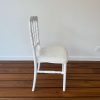Chaise napoléon blanche