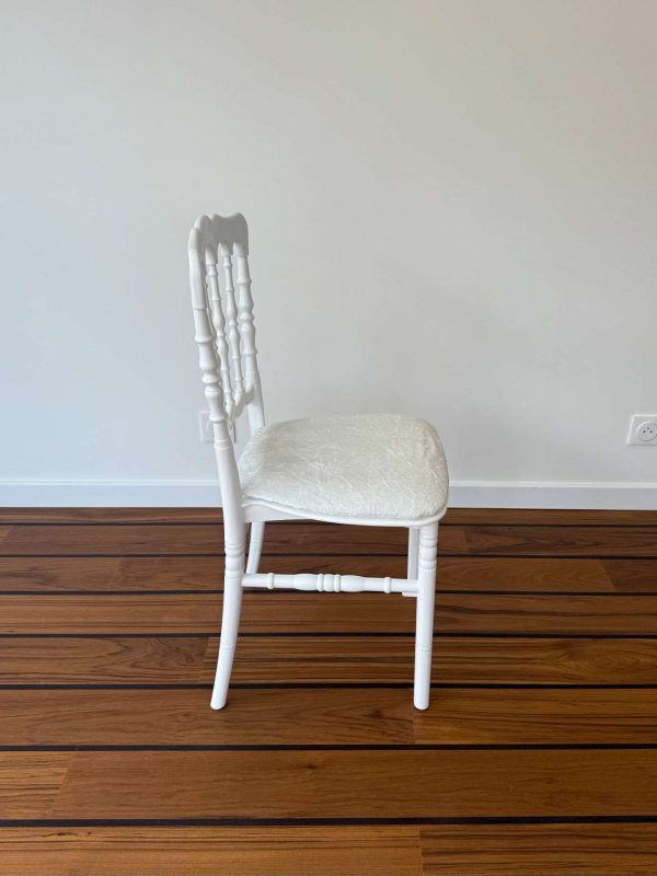 Chaise napoléon blanche