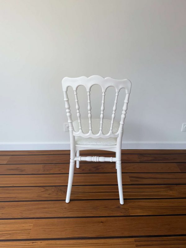 Chaise napoléon blanche