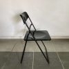 Chaise pliante noir