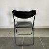 Chaise pliante noir